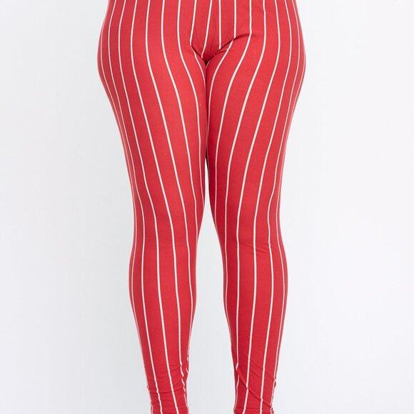 Plus Size Women's 4-Pack Multi-Pack of Randomly Assorted Fashion Lounge Leggings - Picture 15 of 16